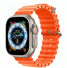 7 IN 1 SmartWatch 2.1 Inch Full HD Screen Series 8 Wireless Charging 7 Straps Waterproof
