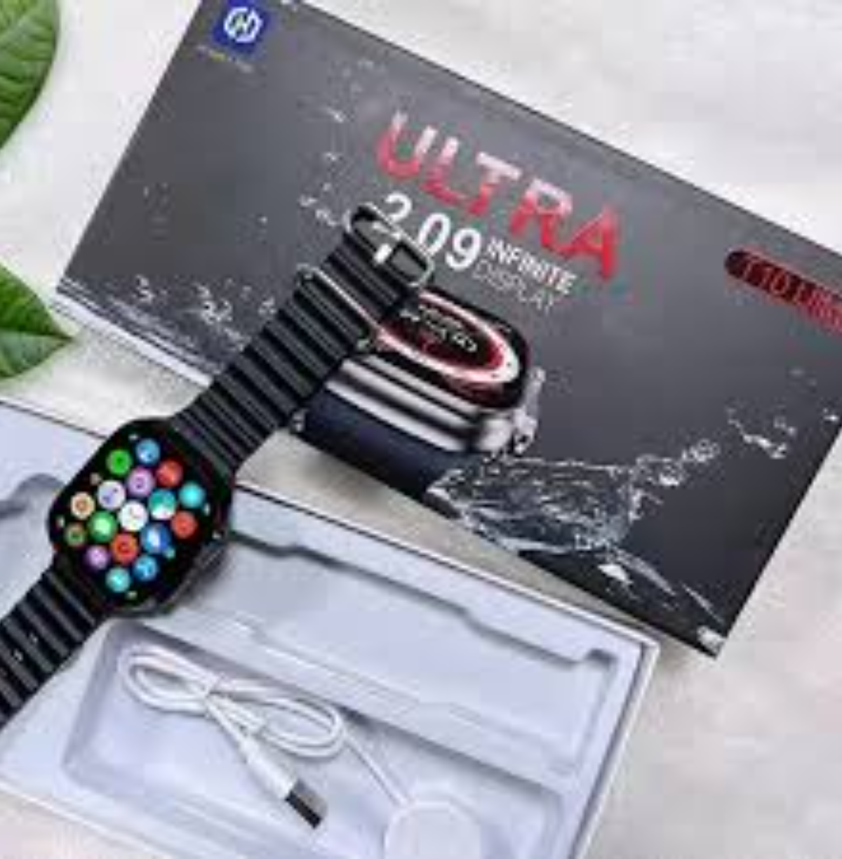 T10 Ultra Smartwatch 2.09inch HD Big Screen Magnetic Wireless Charging Wacth 8 49mm Smart Watch Bluetooth Call Sleep Monitor Men Women Watch